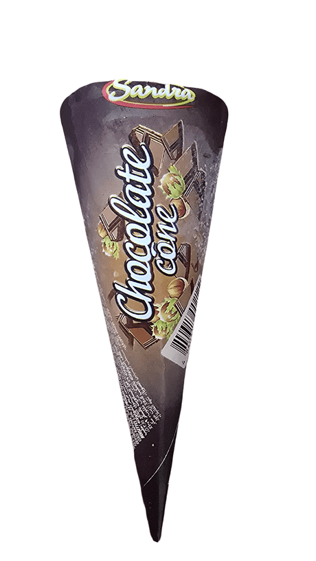 Sandra Chocolate Cone Ice Cream 60g - 2kShopping