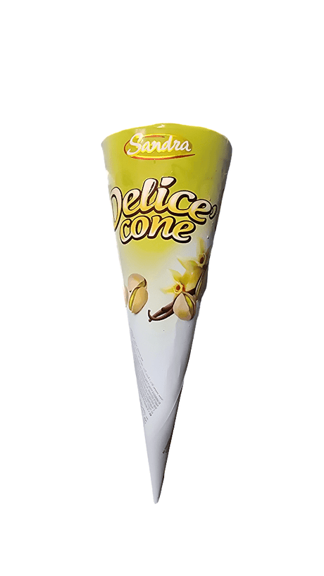 Sandra Delice Cone Pistachio Ice Cream 105g - 2kShopping