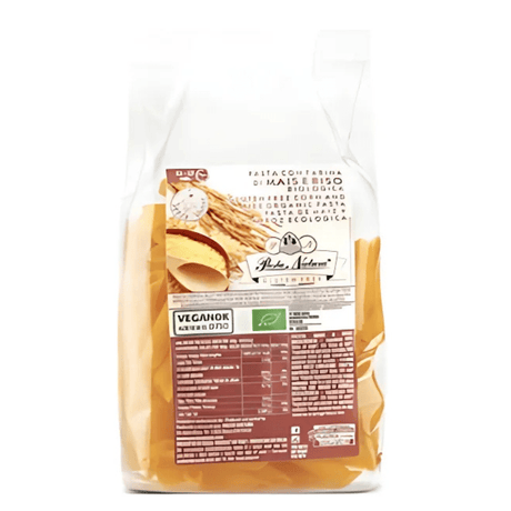 Organic Vegan Corn & Rice Pasta 250g | معكرونة الذرة والأرز النباتية العضوية - 2kShopping