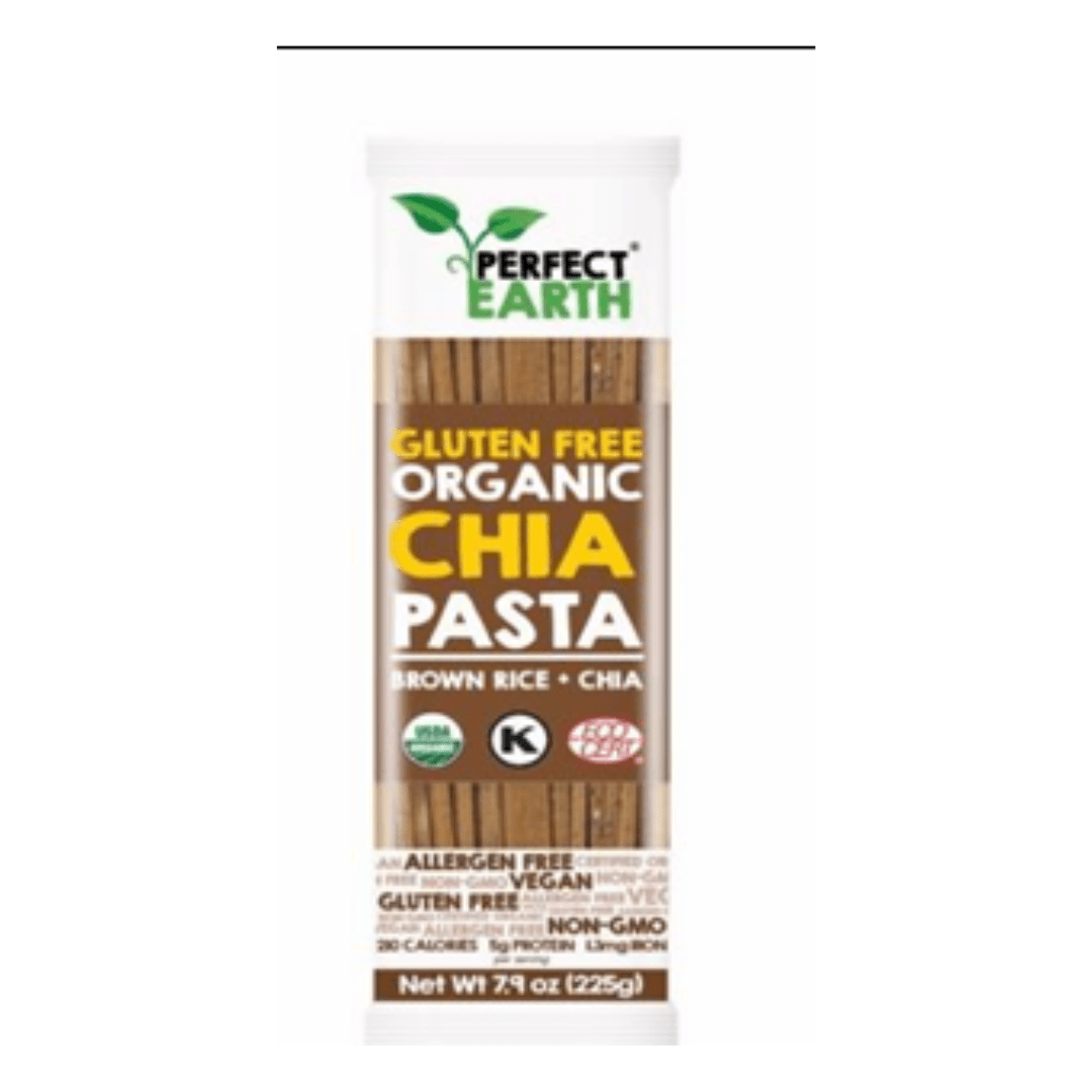 Organic Chia & Brown Rice Pasta 225g | معكرونة الشيا العضوية والأرز البني - 2kShopping