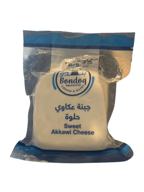 Al Nabulsi Sweet Akkawi Cheese Vacuum 300g | جبنة عكاوي حلوة - 2kShopping