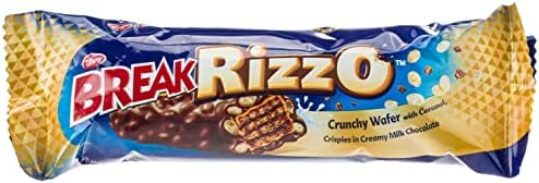 Tiffany Break Rizzo Crunchy Wafer With Caramel Crispies Chocolate 28g