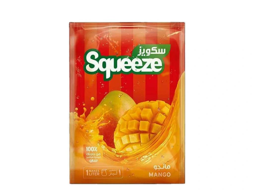 Squeeze Mango Instant Drink 30g | سكويز شراب المانجا - 2kShopping