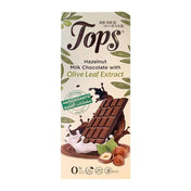 Tops Chocolate Bar Milk Sugar Free with Antioxidant Pack 12 X 50g - 2kShopping