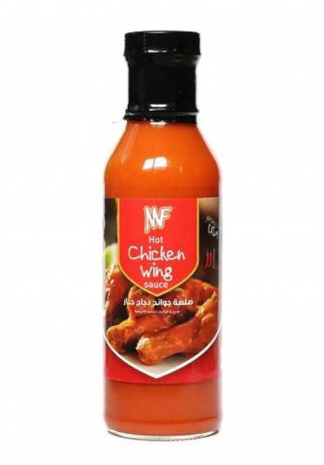 MF Hot Chicken Wings Sauce 16 oz | ام اف صلصة أجنحة الدجاج الحارة - 2kShopping
