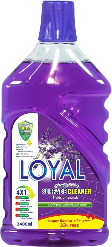 Loyal Surface Cleaner Lavender & Jasmine 2400ml | لويال منظف الأسطح اللافندر والياسمين 2400 مل