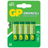 Gp Battery Greencell 2*AAA Free - 2kShopping