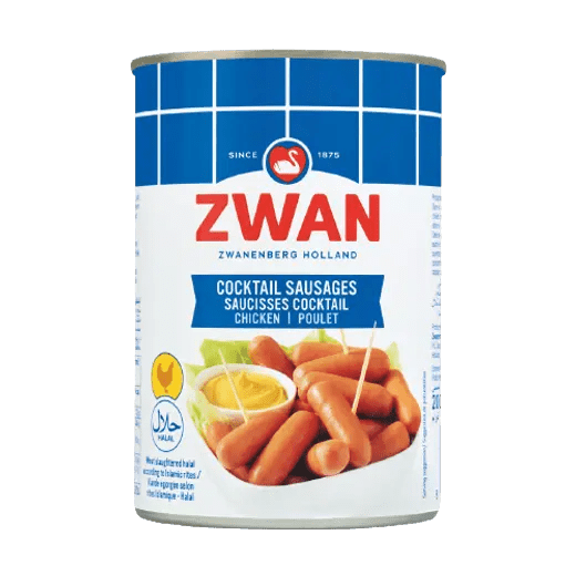 Zwan Cocktail Chicken Sausages 200g | نقانق كوكتيل الدجاج - 2kShopping