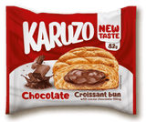 Karuzo Croissant Bun Chocolate 82g | كعك الكرواسان محشي بالشوكولاتة - 2kShopping