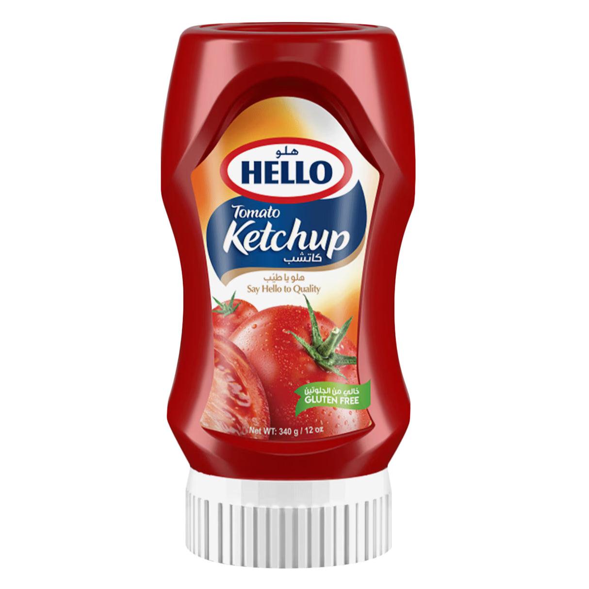 Hello Regular ketchup 340g | هيلو كاتشب عادي