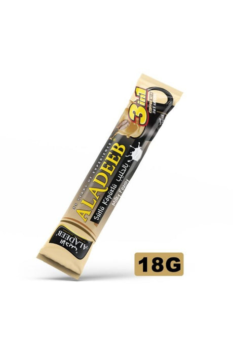 Aladeeb 3 in 1 Milky Foamy Coffee Mix Box of 12 x 24x18g - 2kShopping
