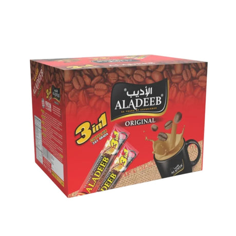 Aladeeb 3 in 1 Original Coffee Mix 18g | الاديب 3 في 1 الطعم الأصلي - 2kShopping