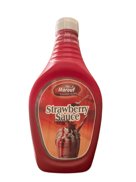 Marouf Strawberry Sauce 500g | معروف صوص الفراولة - 2kShopping
