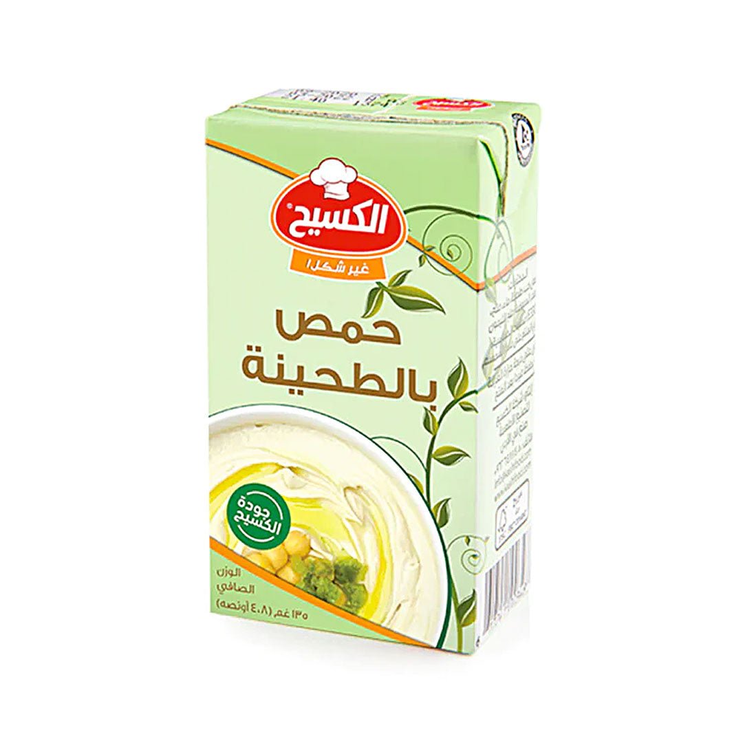 Al Kasih Hummos Tahina 48 Pcs X 135g | الكسيح حمص بالطحينة - 2kShopping