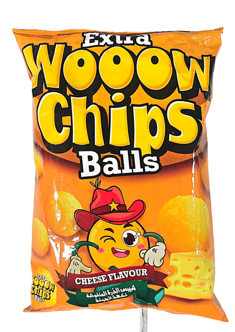 Extra Wooow Chips Balls Cheese Flavour 40g - 2kShopping