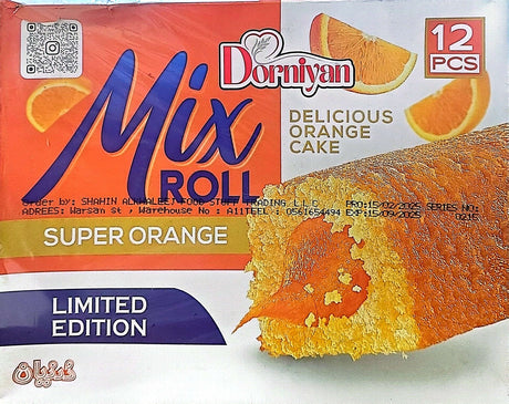 Dorniyan Orange Mixroll 12pc | دورنيان ميكس رول بالبرتقال 12 قطعة - 2kShopping