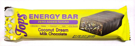 Tops Energy Bar Coconut Dream Milk Chocolate 50g - 2kShopping