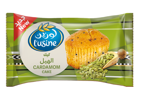Lusine Cardamom Cake | كعكة لوزين بالهيل