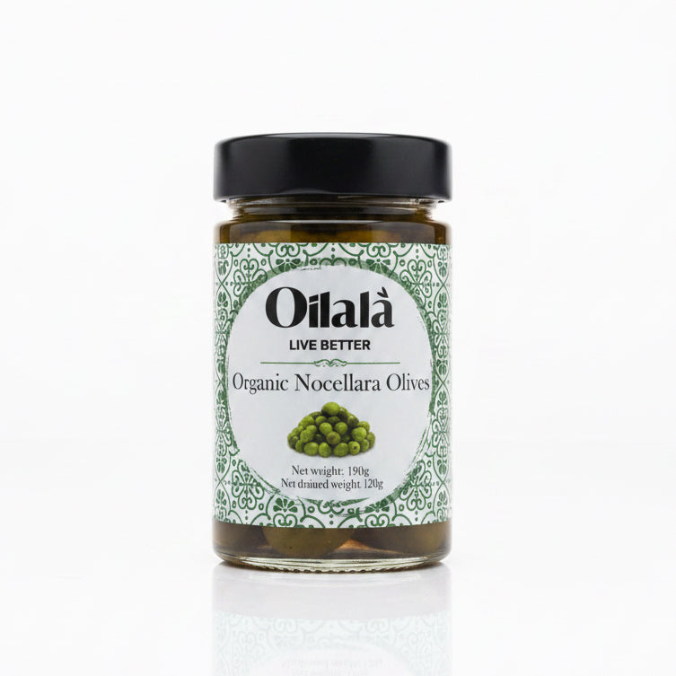 Organic Nocellara Olives