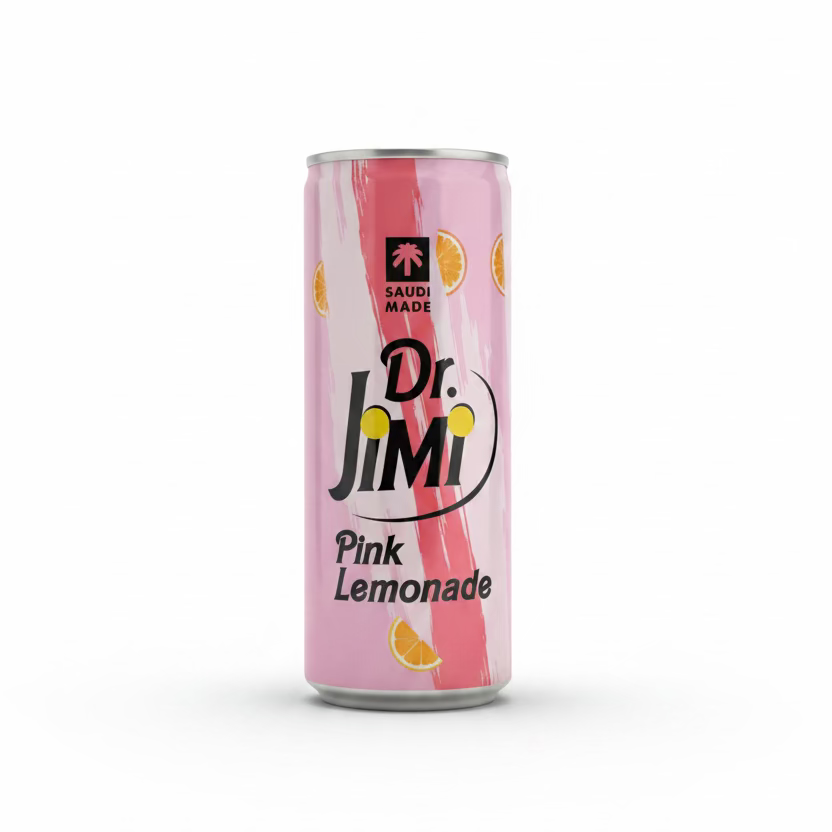 Dr. Jimi Pink Lemonade Sparkling Drink Slim Can 240ml|