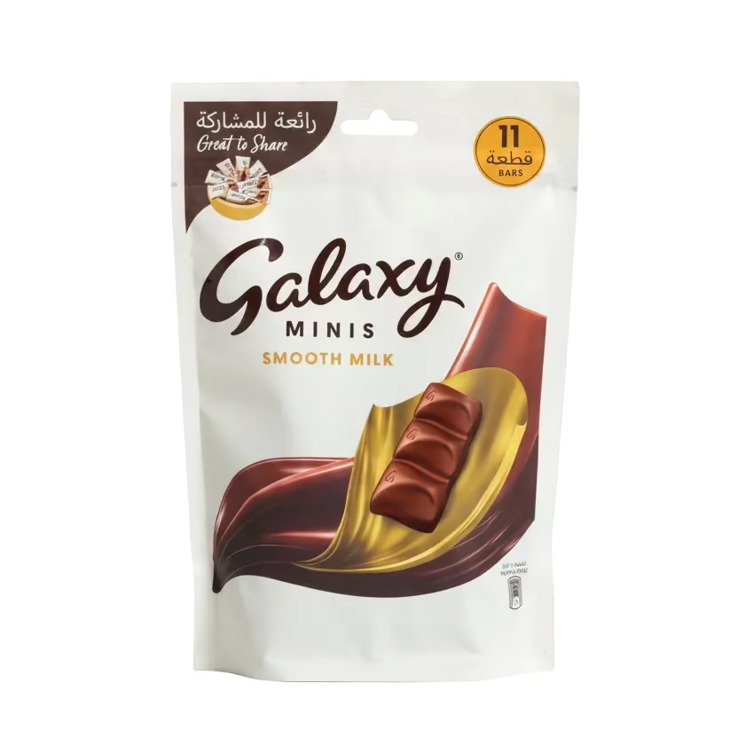 Galaxy Minis Smooth Milk 137.5 Gm