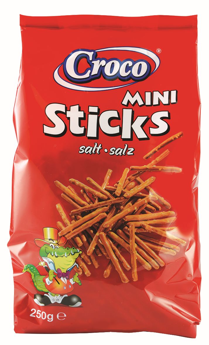 Croco Sticks Mini Salt 250g | كروكو اصابع مملحة صغيرة - 2kShopping