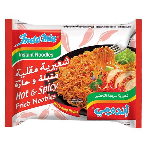 Indomie Hot & Spicy Fried Noodles 80g - 2kShopping.com