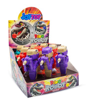 Joytop Dino Robot Lollipop with Toy 9 X 11g | جوي توب روبوت دينو مصاصة مع لعبة - 2kShopping
