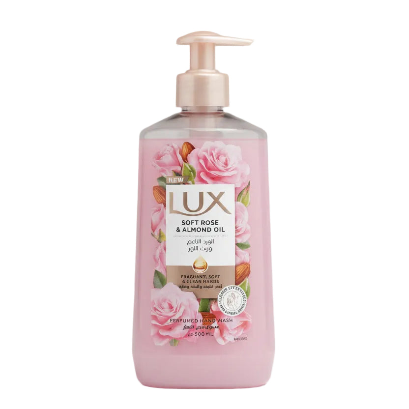 Lux Hand Wash Softrose & Almond Oil 500ml