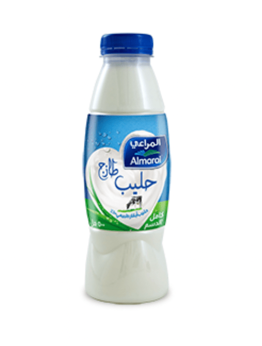 Al Marai Fresh Milk 500ml | حليب كامل الدسم - 2kShopping