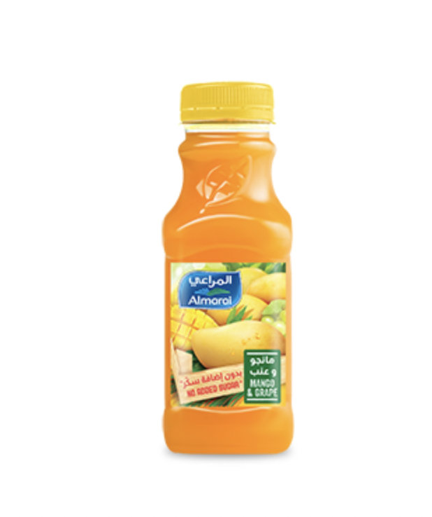 Almarai Mango and Grape Juice 235ml | عصير نكتار المانجو والعنب