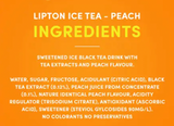 Lipton Peach Ice Tea 320ml Pack of 6 | ليبتون شاي مثلج بنكهة الخوخ