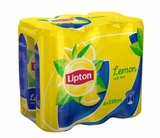 Lipton Lemon Ice Tea 320ml Pack of 6 | ليبتون شاي مثلج بنكهة الليمون