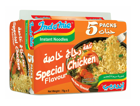 Indomie Special Chicken Noodles 75g Pack of 5 | اندومي نكهة دجاج خاصة - 2kShopping