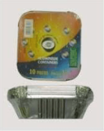 HTE Aluminum Containers Size 3 | اطباق المنيوم قياس 3 - 2kShopping