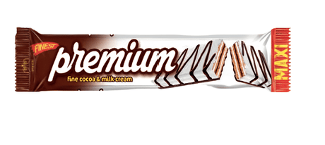 Premium White Cocoline & Cocoa Wafer 25g | بريميوم ويفر ابيض وكاكاو - 2kShopping