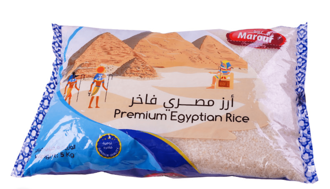Marouf Premium Egyptian Rice 5Kg | معروف ارز مصري فاخر - 2kShopping