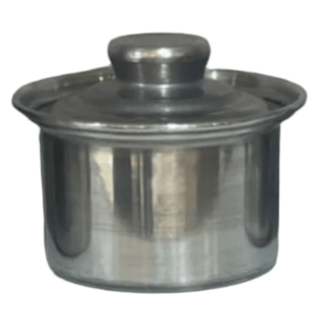 Aluminum Bowl with Lid Size 14 | وعاء المنيوم مع غطاء - 2kShopping