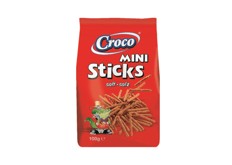 Croco Sticks Mini Salt 100g | كروكو اصابع مملحة صغيرة - 2kShopping
