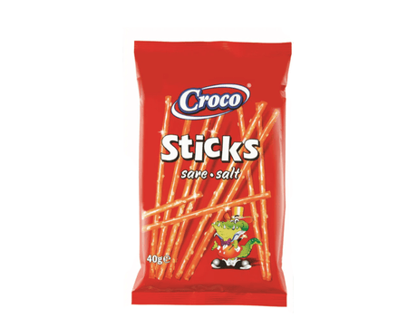 Croco Sticks Salt 40g | كروكو اصابع مملحة - 2kShopping