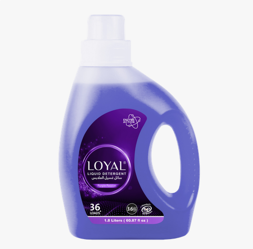Loyal Laundry Detergent Liquid Purple Passion 1.8L | لويال سائل غسيل البنفسجي