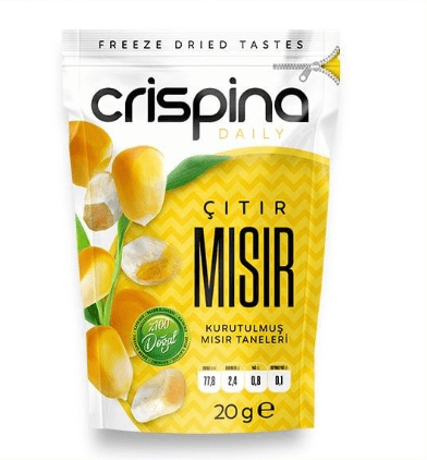Crispina Freeze Dried Corn 20g | كريسبينا حبوب ذرة مجففة - 2kShopping