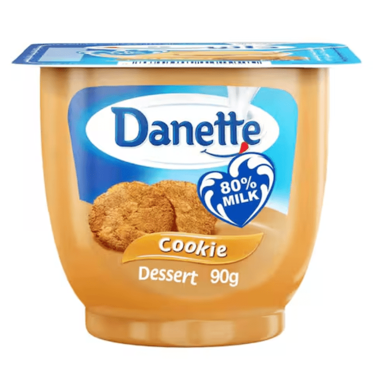 Danette Cookies Dessert 90g | دانيت حلا الكوكيز - 2kShopping
