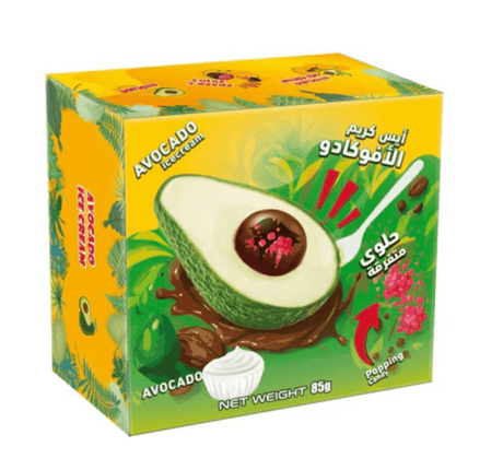 Frukti Avocado Ice Cream 85g | فروكتي ايسكريم الافوكادو - 2kShopping