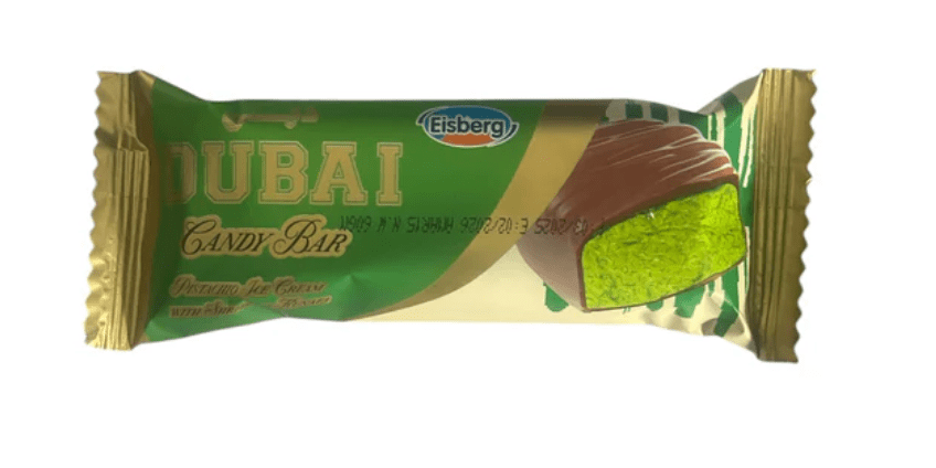 Eisberg Dubai Candy Bar 60g | ايسبيرج ايسكريم شوكولاتة دبي - 2kShopping