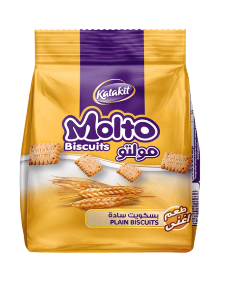 Katakit Molto Plain Biscuits 40g | مولتو بسكويت سادة - 2kShopping