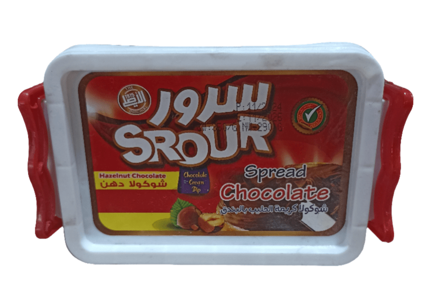 Soroor Spread Hazelnut Chocolate | سرور شوكولاتة بالبندق دهن - 2kShopping