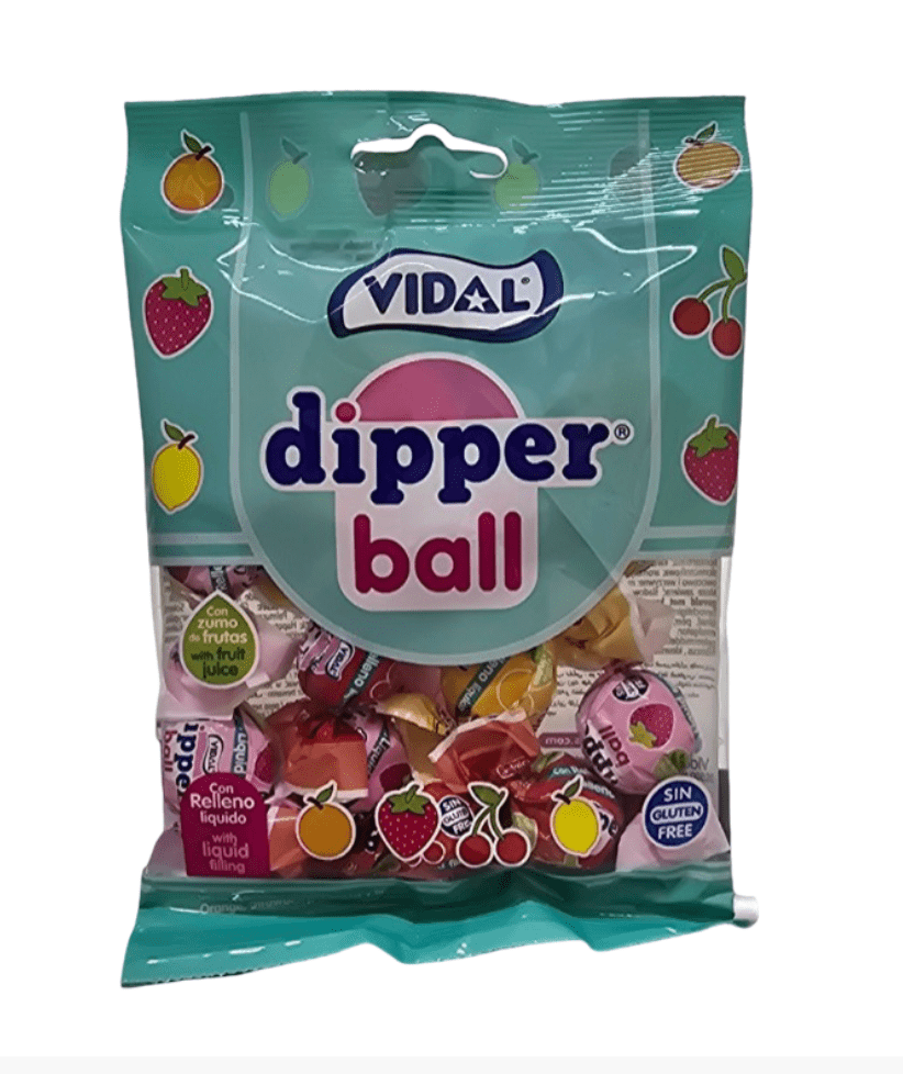Vidal Dipper Ball Candies 70g | فيدال حلوى كرات الفواكه - 2kShopping