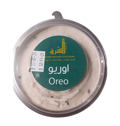Al Sharq Ice Cream Oreo 500g | الشرق بوظة بنكهة الأوريو - 2kShopping