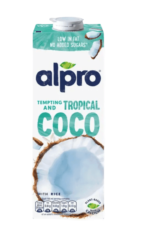 Alpro Coconut with Rice Drink 1L | البرو حليب جوز الهند بالرز - 2kShopping